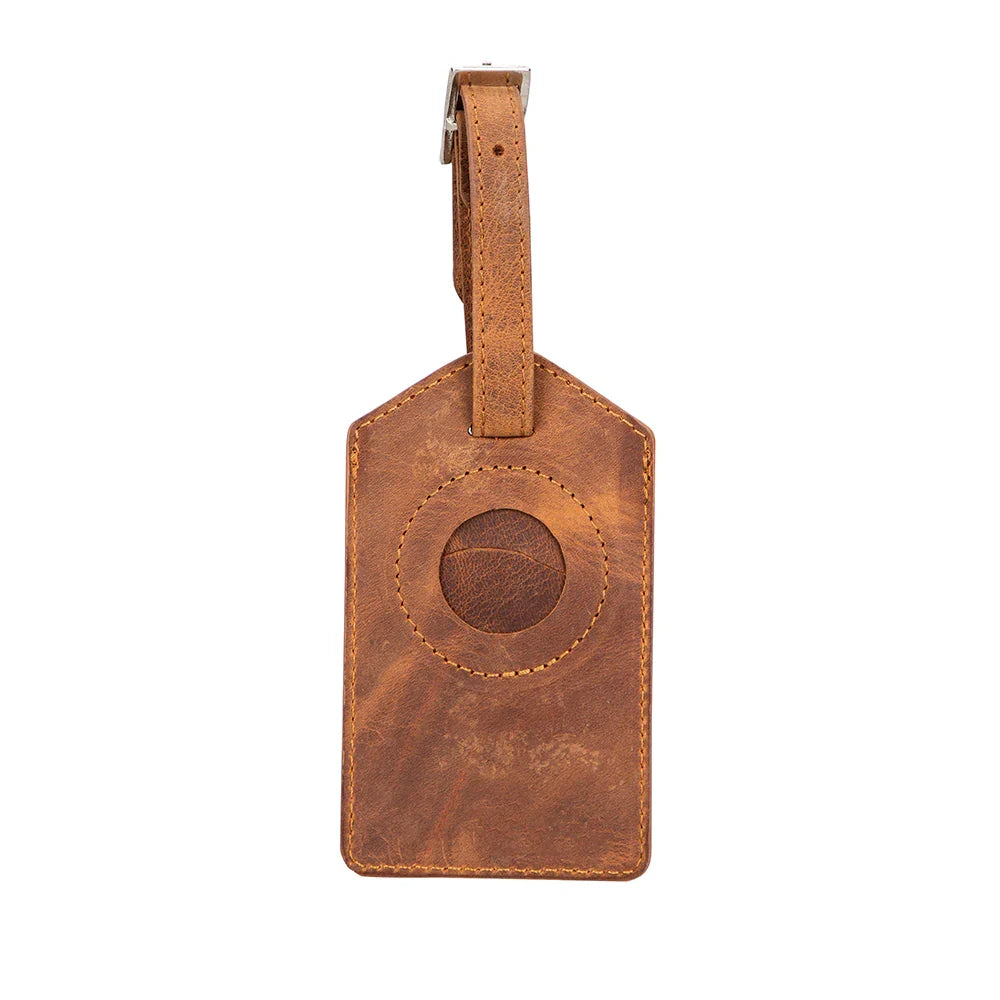 Leather Luggage Tag – Full-grain leather – view 2