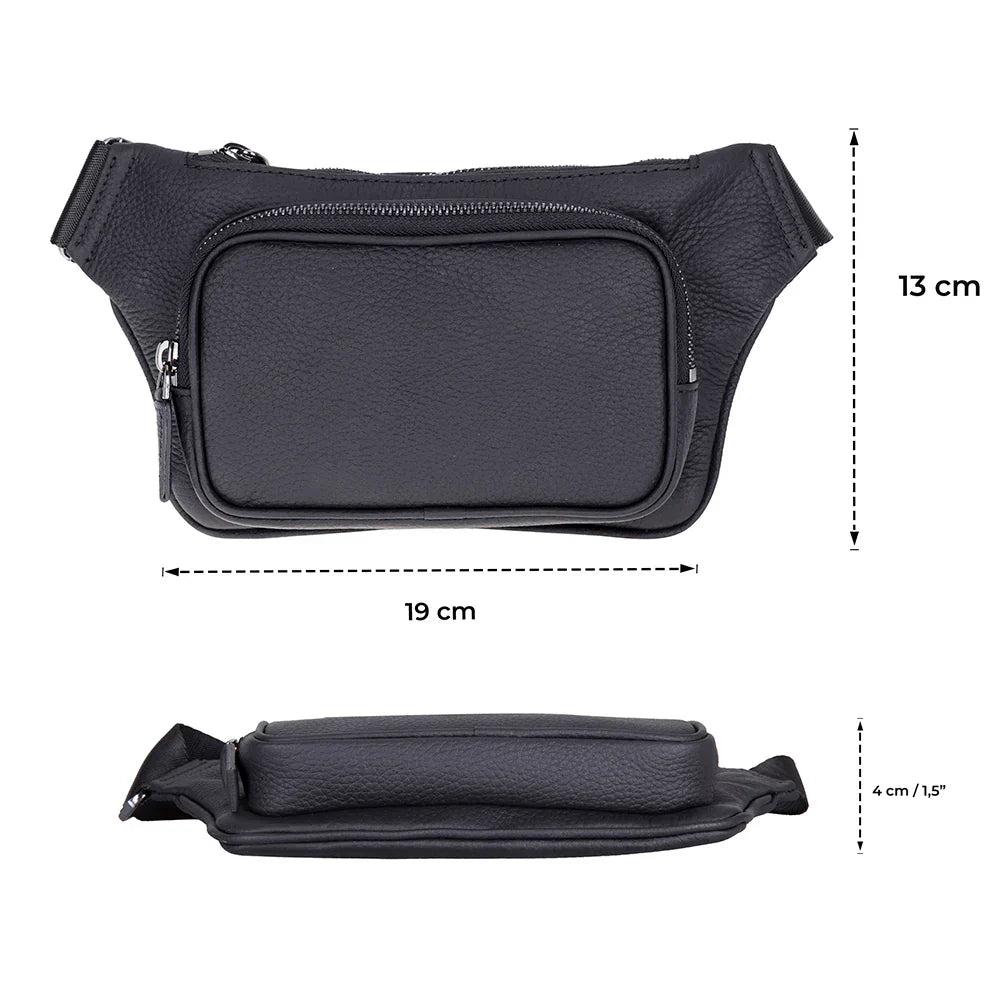 Leather Crossbody Bag – Full-grain leather – view 6