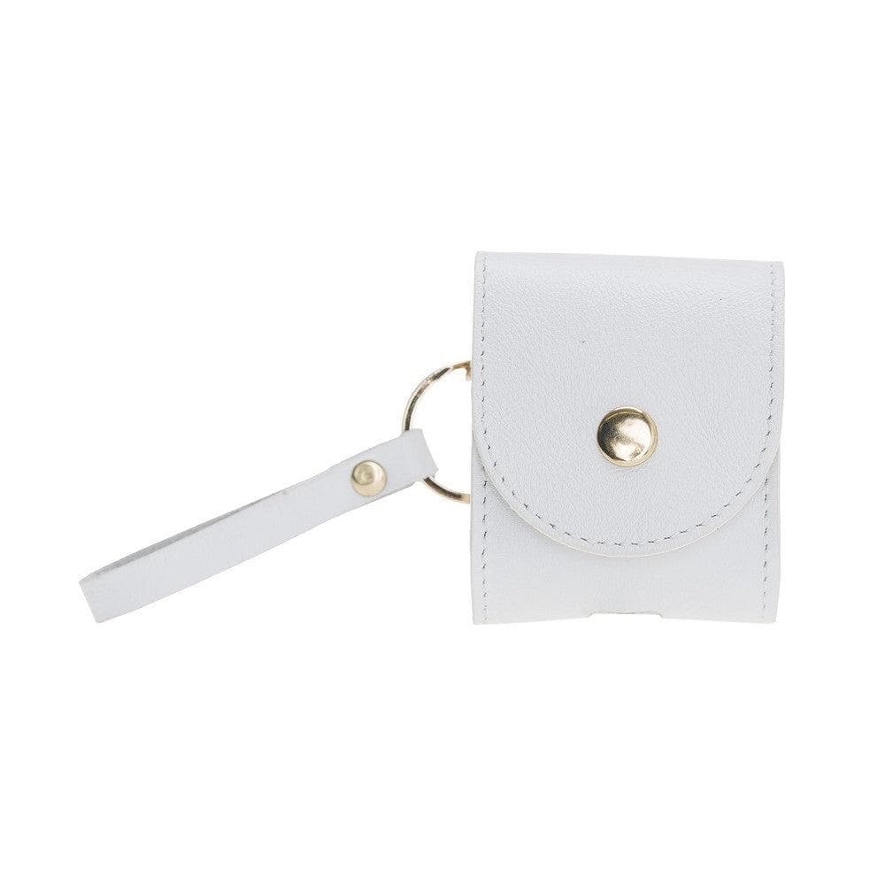 Leather AirPods 1/2 Case in White