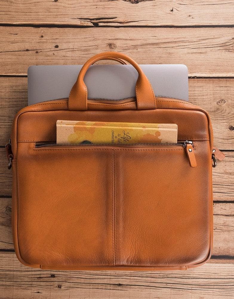 Laptop Bag in Tan