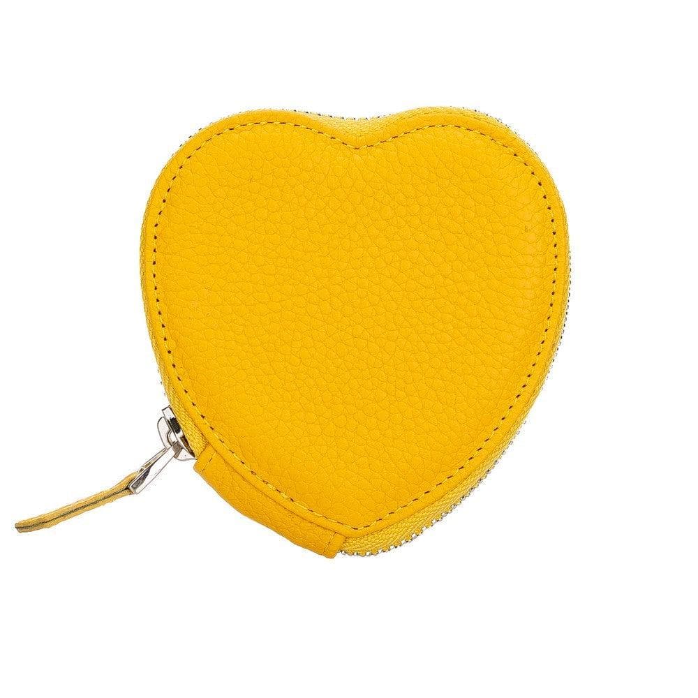 Leather AirPods 1/2 Case in Yellow