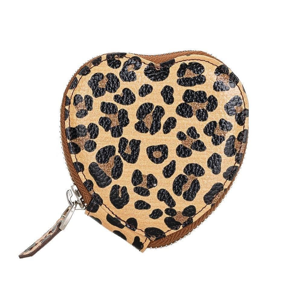 Leather AirPods 1/2 Case in Leopard Tan