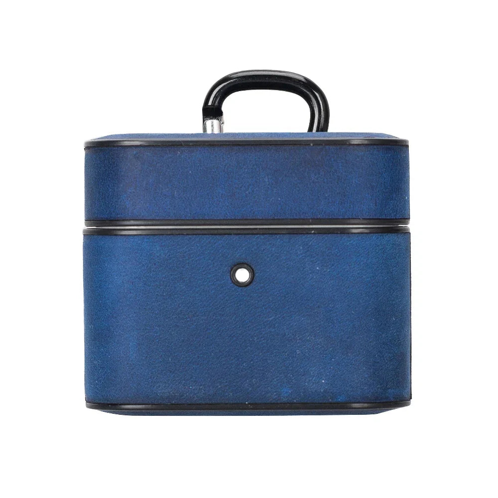 Leather AirPods 3 Case in Cadet Blue