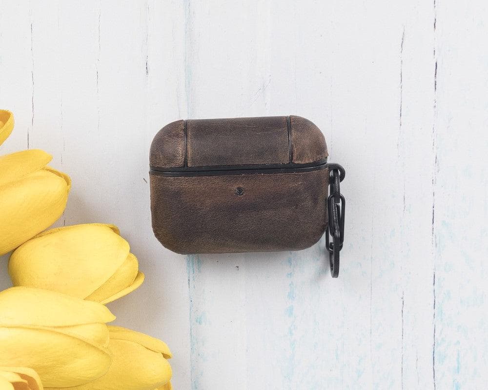 Leather AirPods 3 Case in Tan Brown