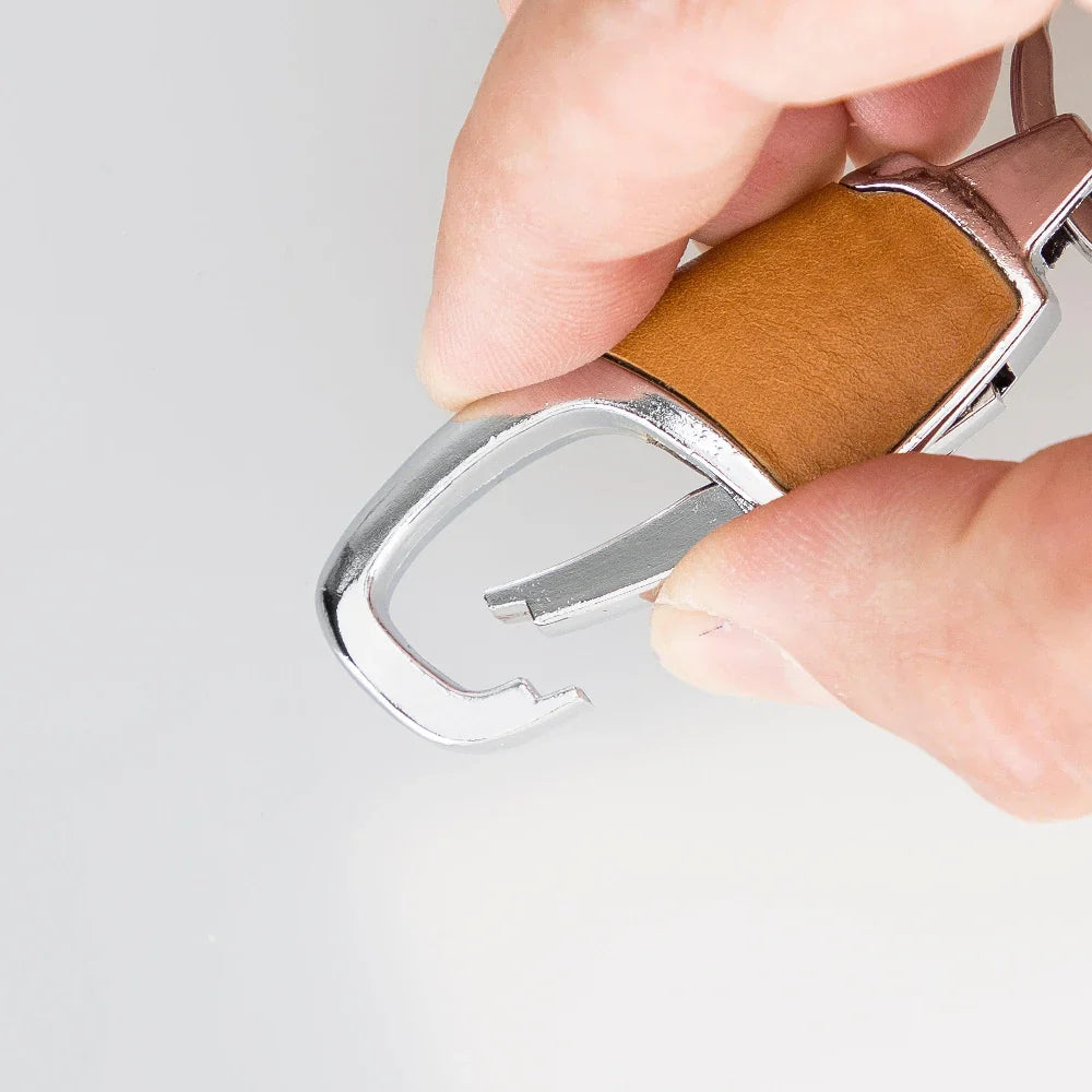 Leather Keyring – Full-grain leather – view 9