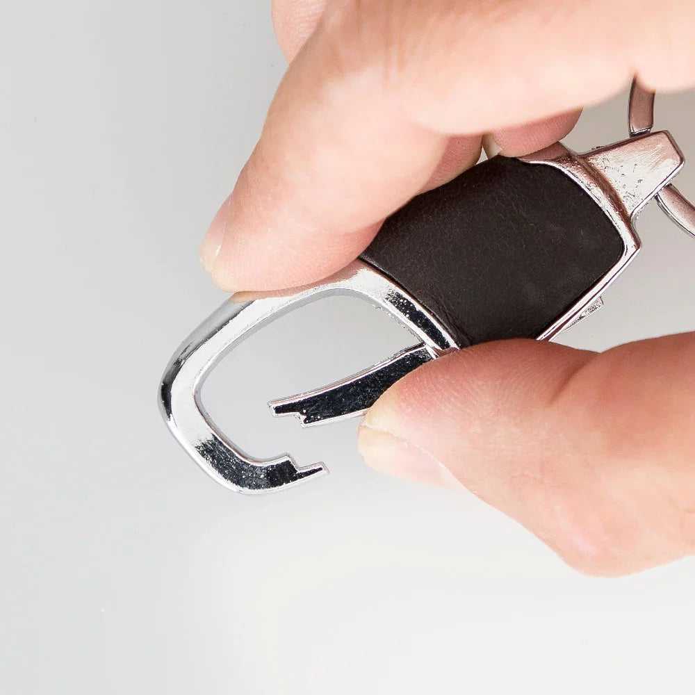 Leather Keyring – Full-grain leather – view 7