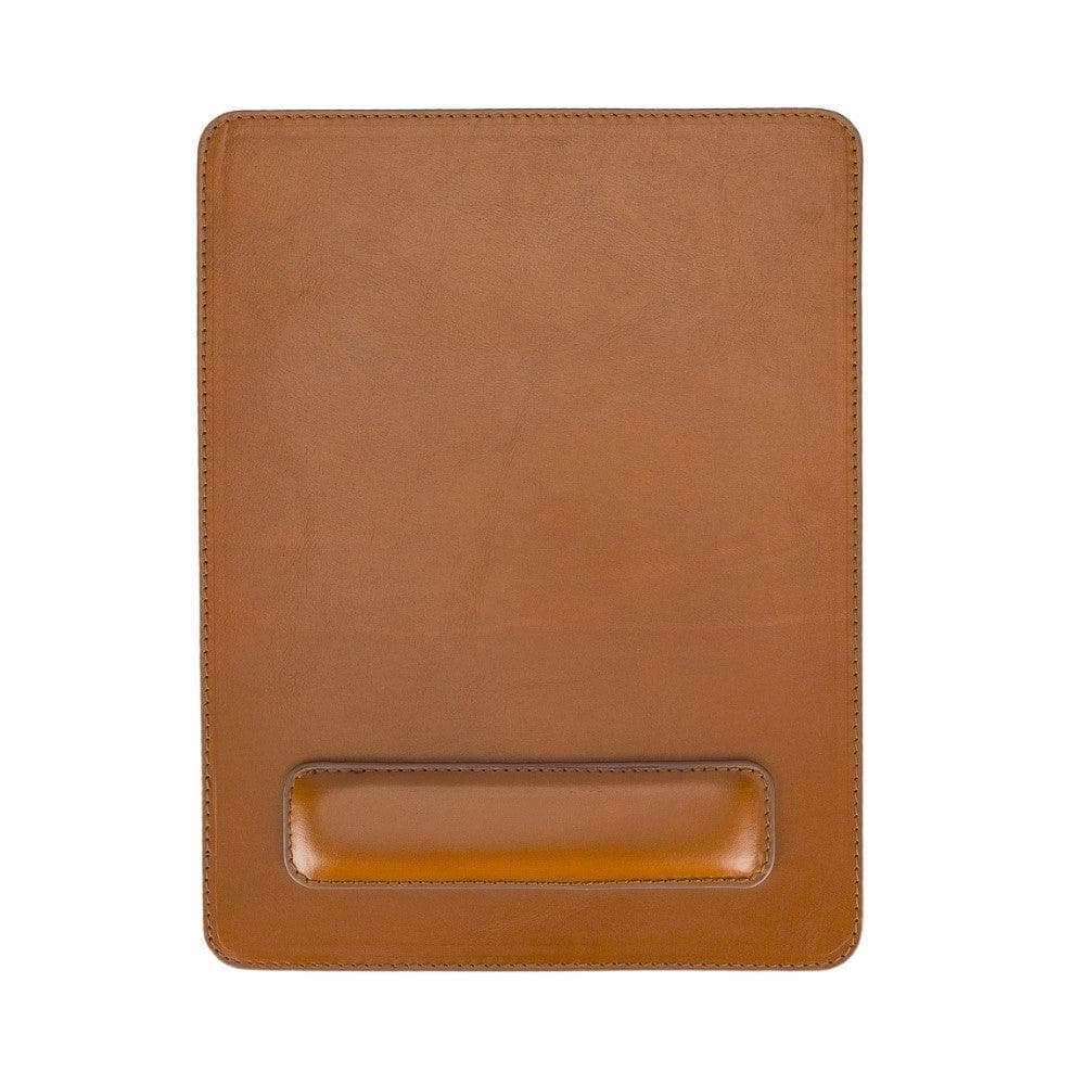 Leather Mouse Mat in Sandy Tan