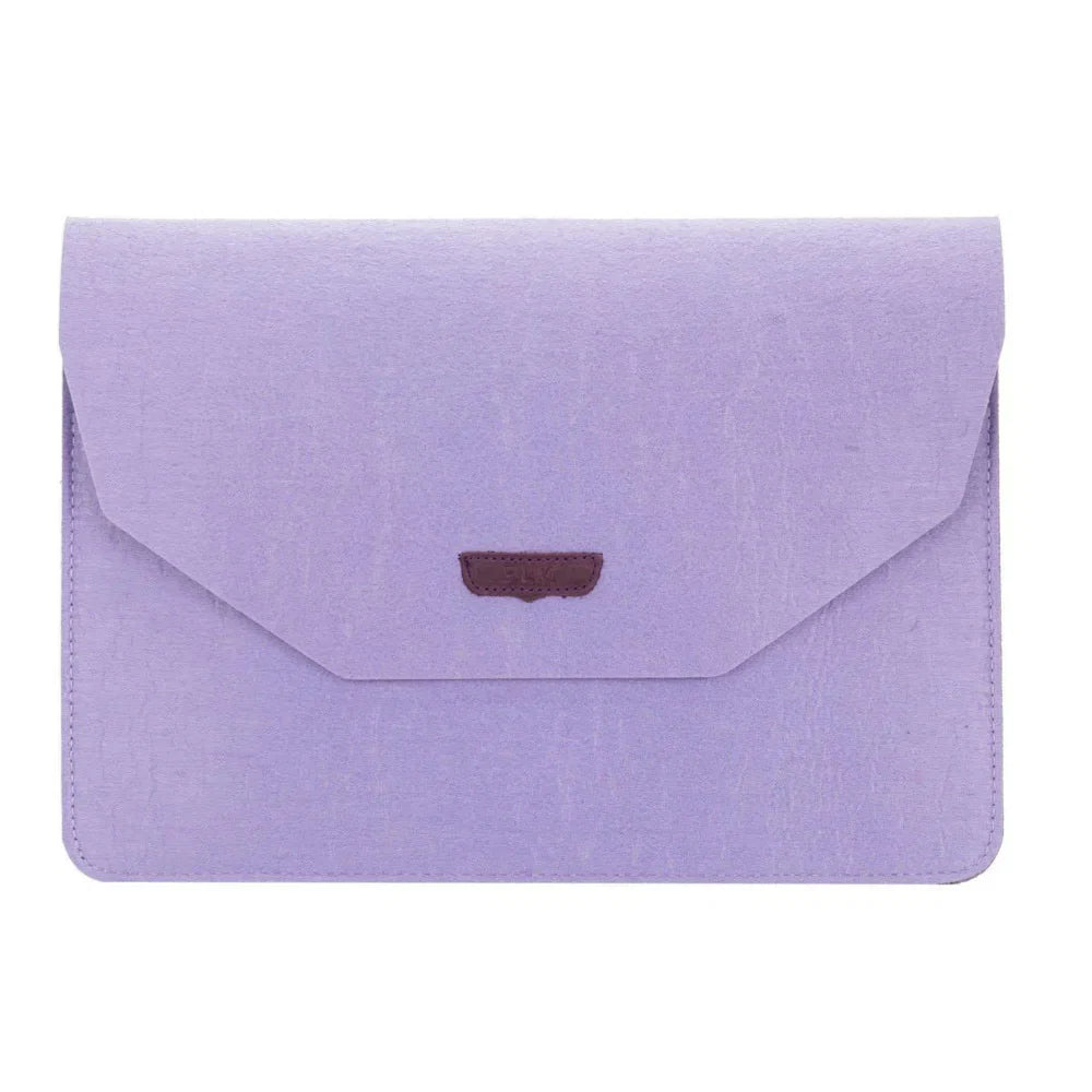 Felt Laptop Sleeve in Wisteria