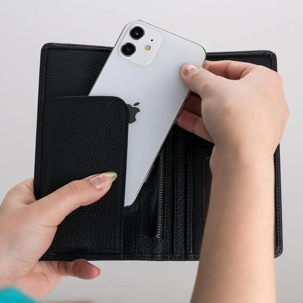 Leather Wallet in full-grain leather