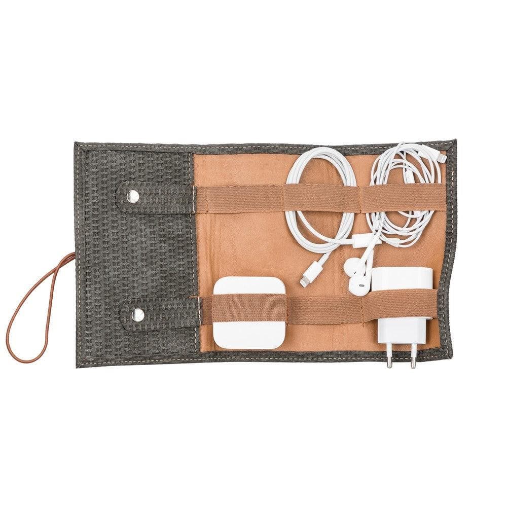 PU Leather Cable Organiser – PU leather – view 3