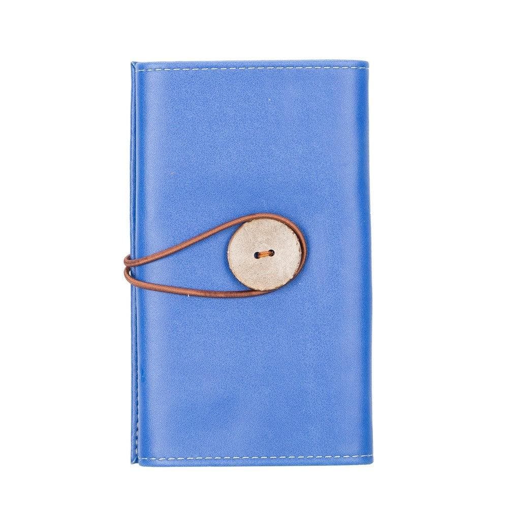 PU Leather Cable Organiser in Steel Grey