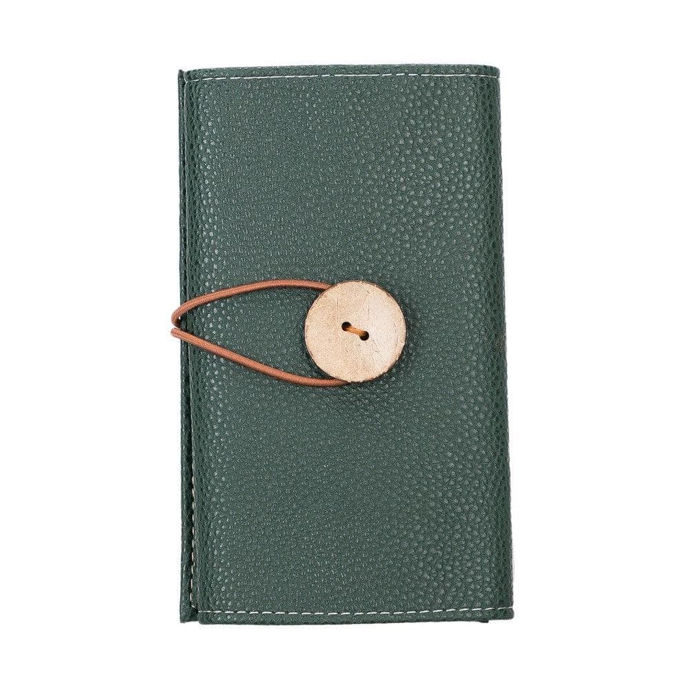 PU Leather Cable Organiser in Pine