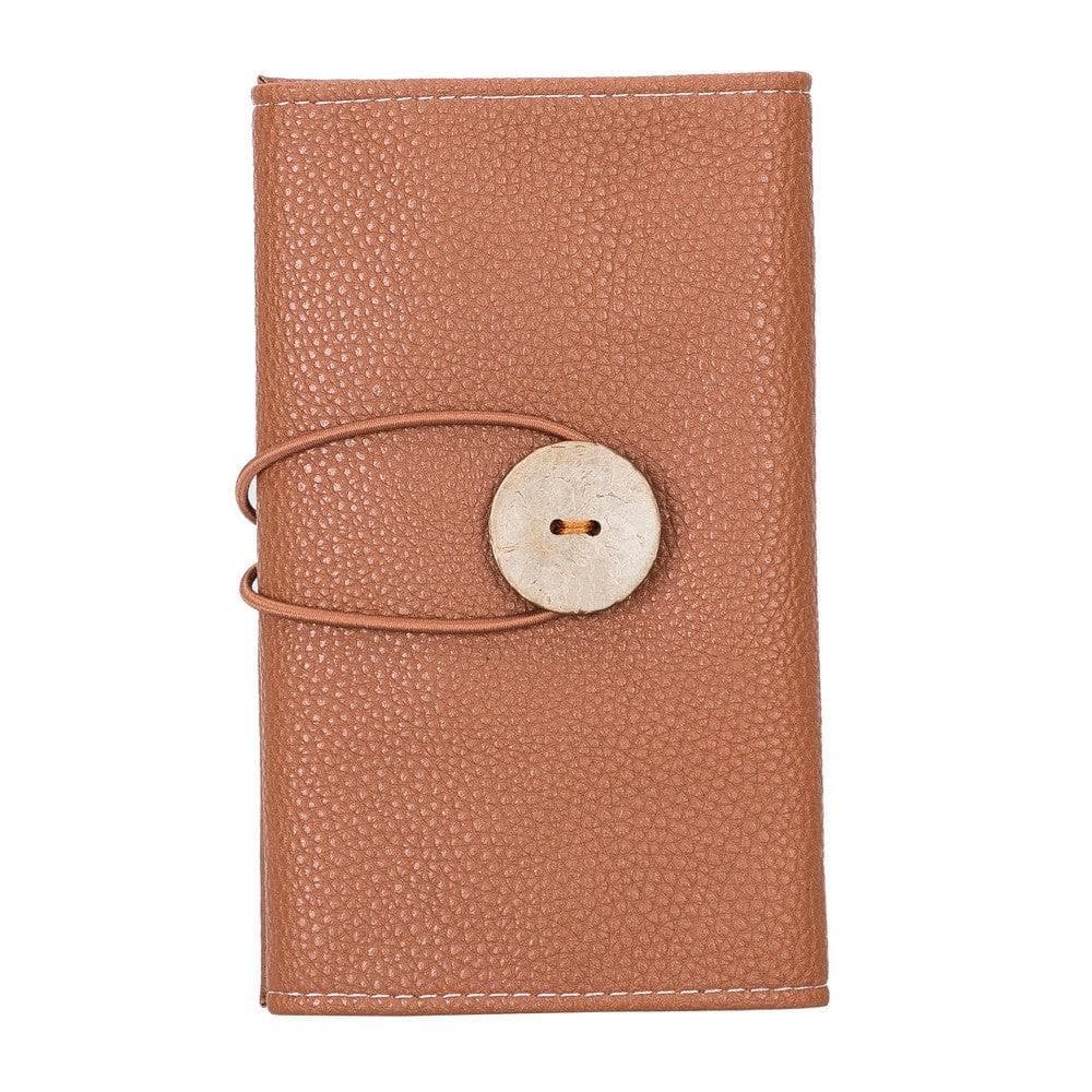 PU Leather Cable Organiser in Latte