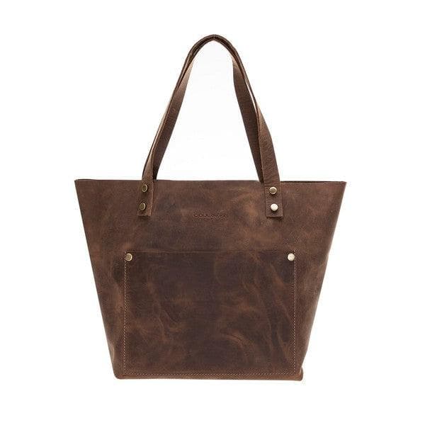 Women's Leather Bag in Coffee