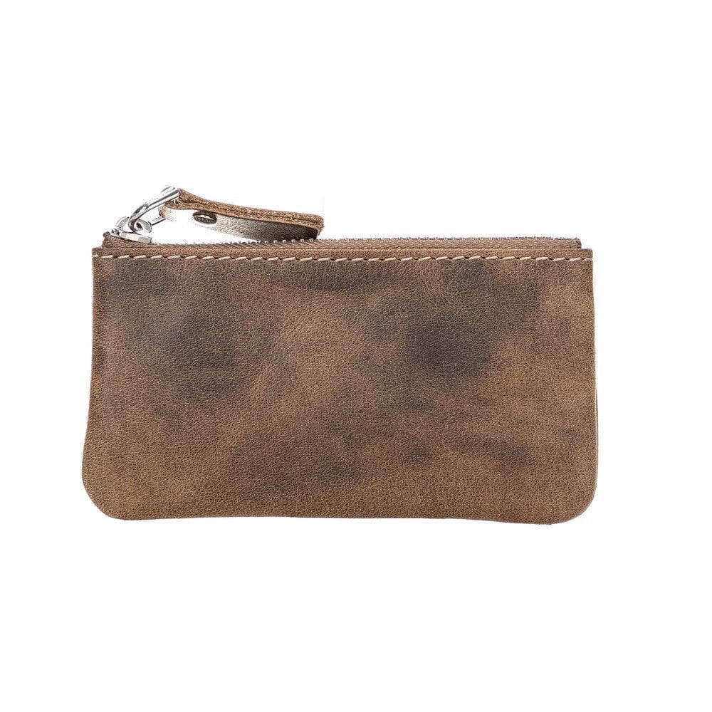 Leather Card Holder in Peru Tan
