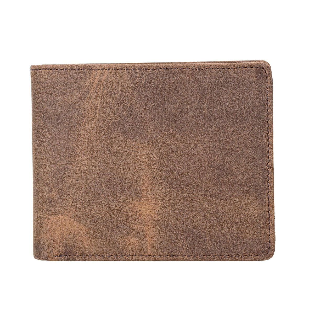 Men's Leather Wallet in Coffee