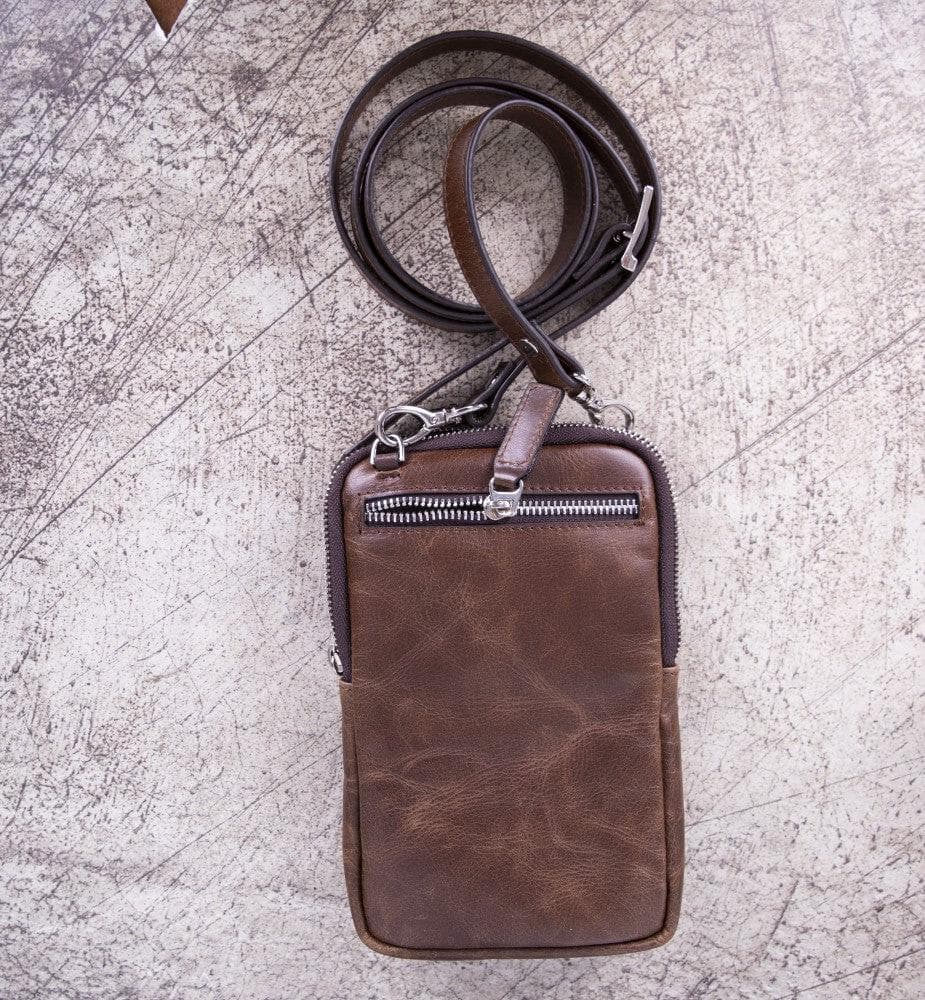 Leather Crossbody Phone Bag – Full-grain leather – view 7