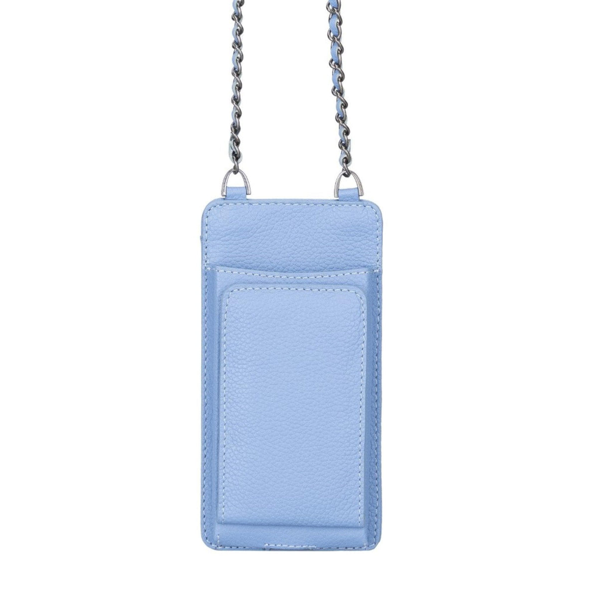 Leather Phone Holder in Beryl