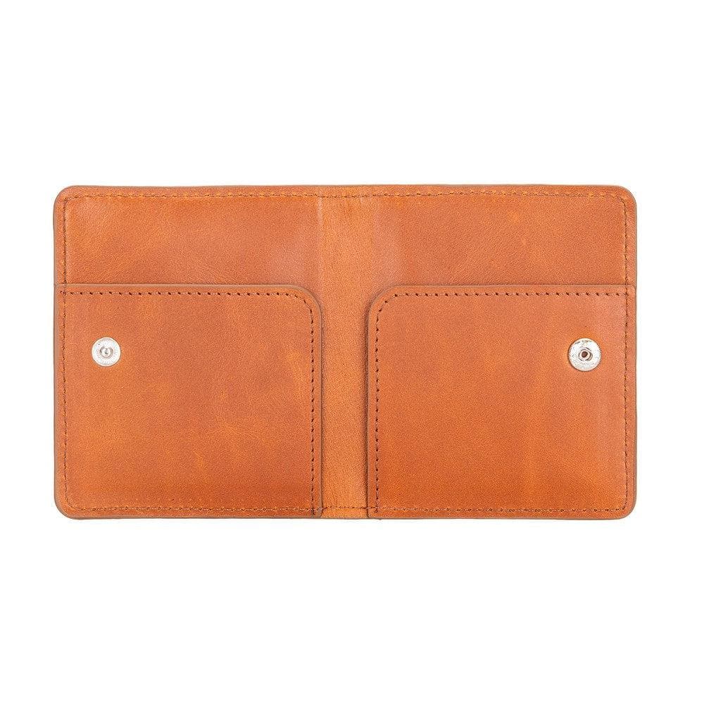 Leather Wallet in Sandy Tan