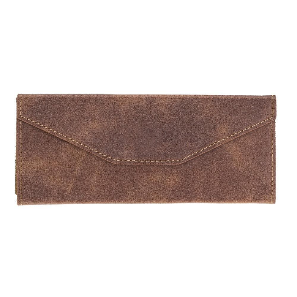 Leather Glasses Case in Brown