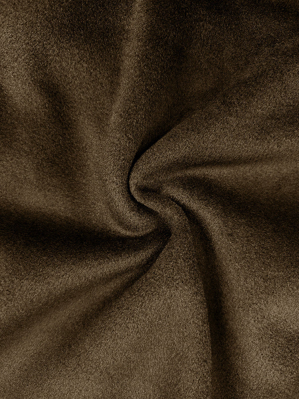 Cropped cape jacket with a high stand collar and contrast edging