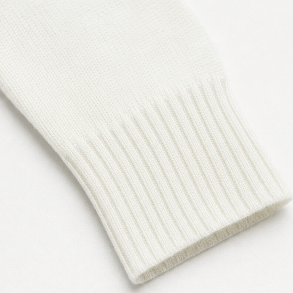 Women's cowl neck jumper - detail