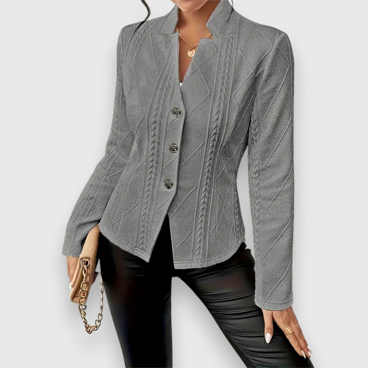 Women's Blazer - slim, fitted cut