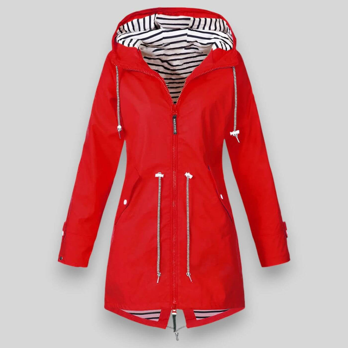 Women's Raincoat in Red
