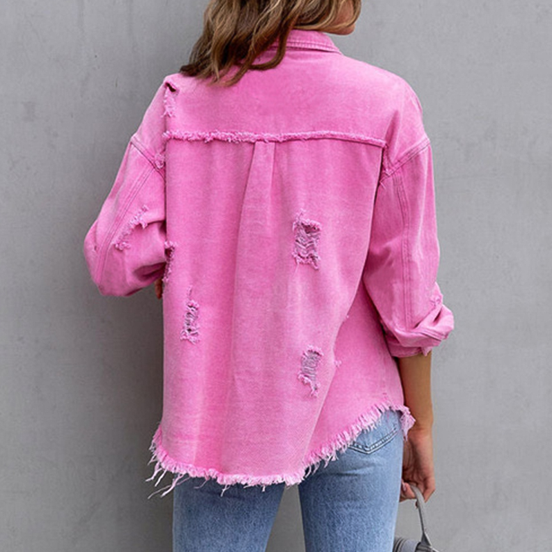 Women's Denim Jacket - oversized cut