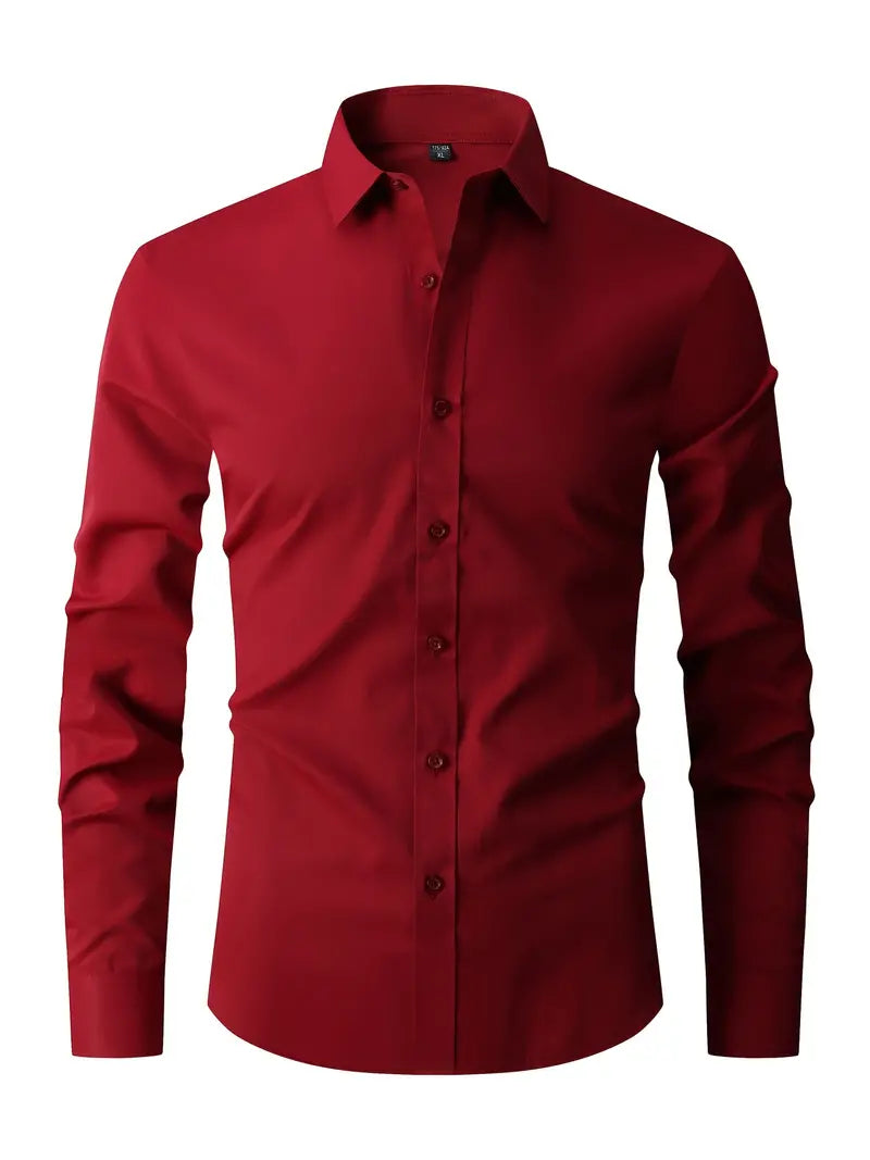 Men's Top - Chic shirt in Roze
