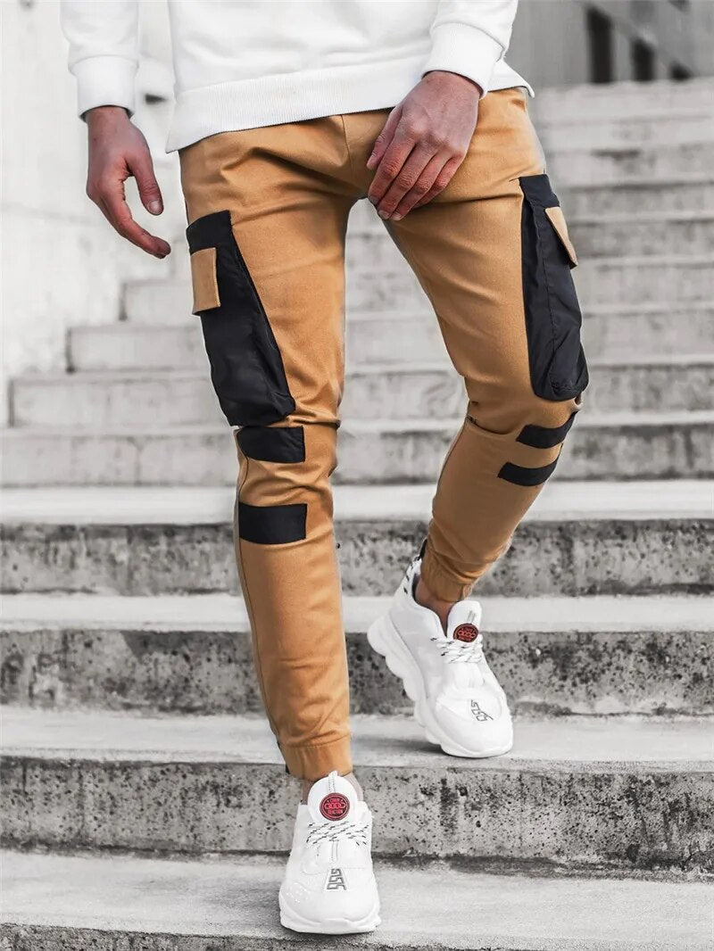 Men's Cargo Sport Jogger Trousers - lifestyle view | SAINT DOR