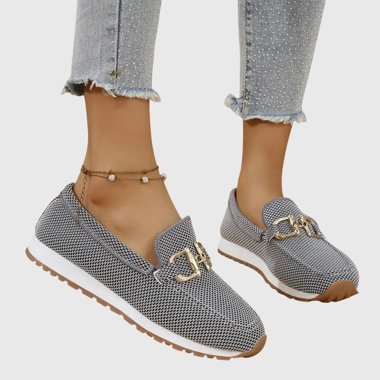 Women's Loafers - Orthopedic Loafers in Blue
