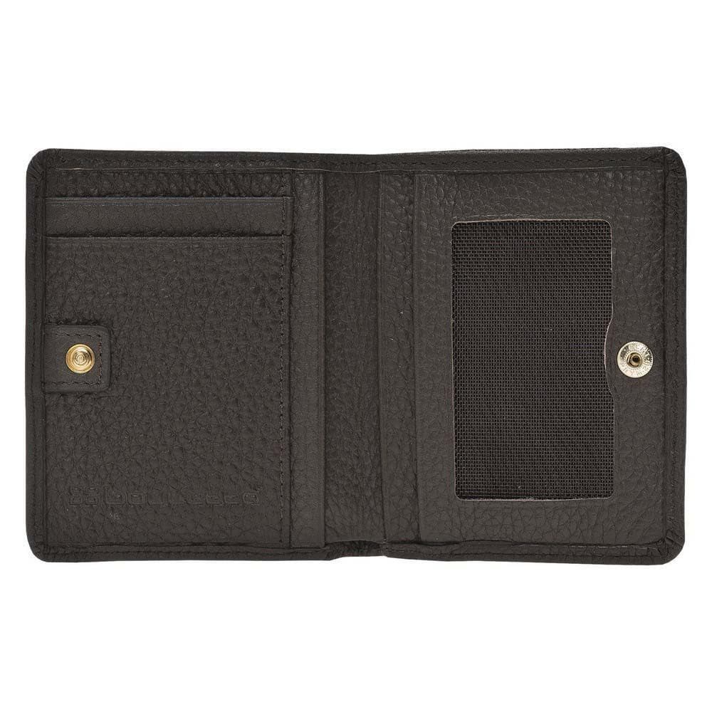 Men's Leather Wallet in Pebble Coffee