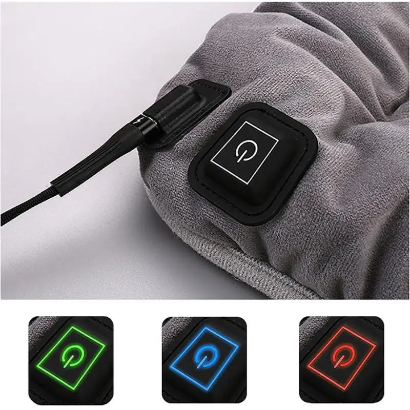 Heated seat cushion 45 x 45 cm with a USB-C connection and three settings - view 6