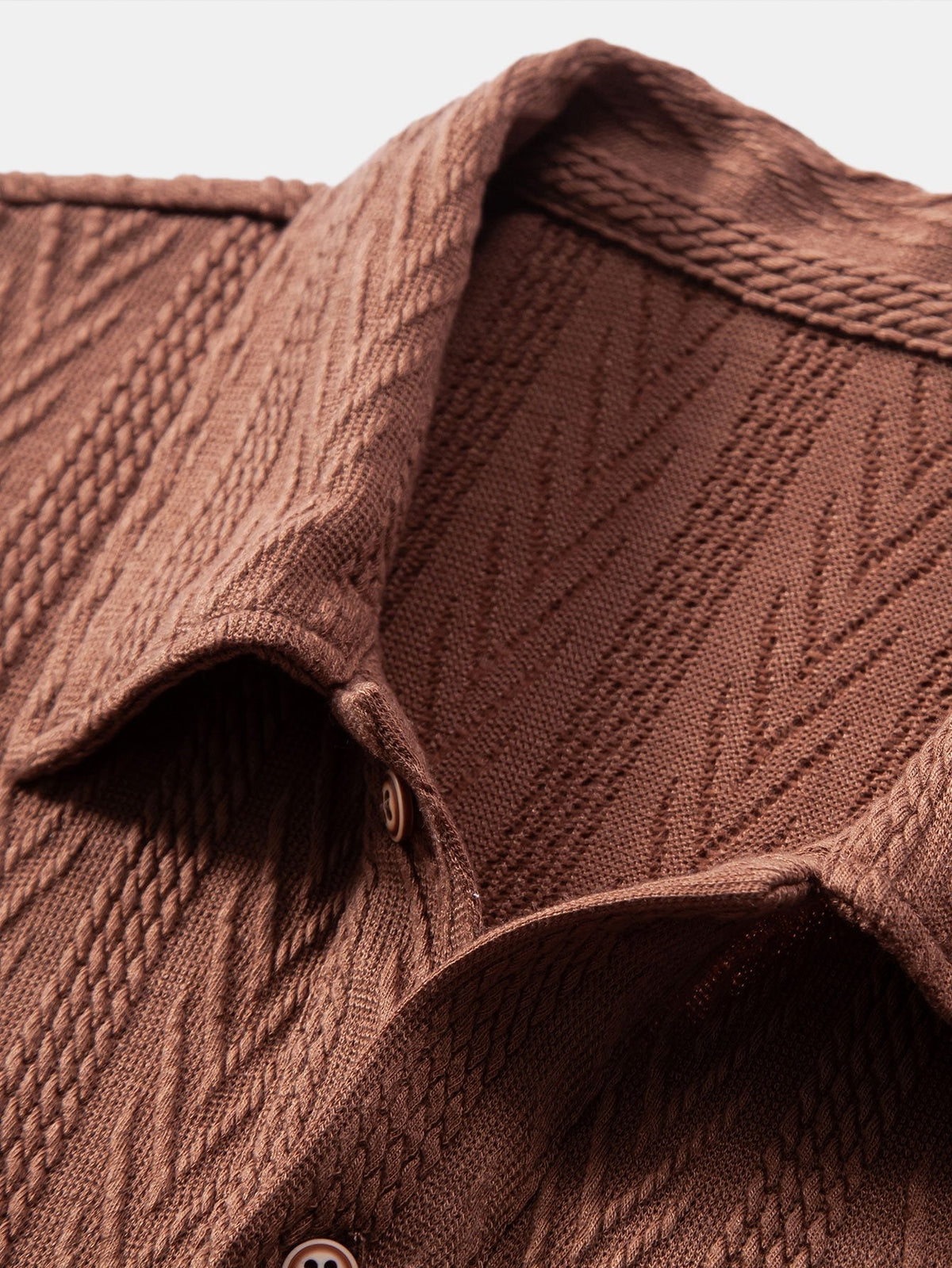 Men's polo shirt in earth tones - SAINT DOR - view 12