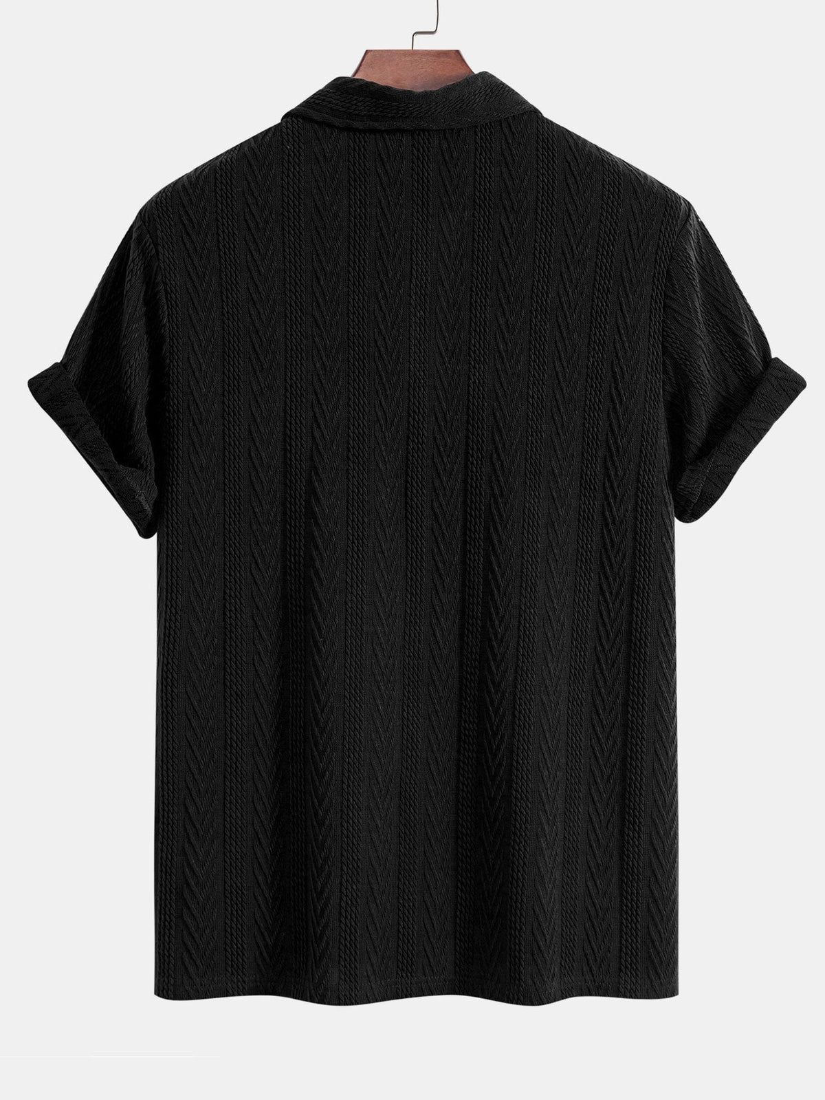 Men's polo shirt in earth tones - SAINT DOR - view 6