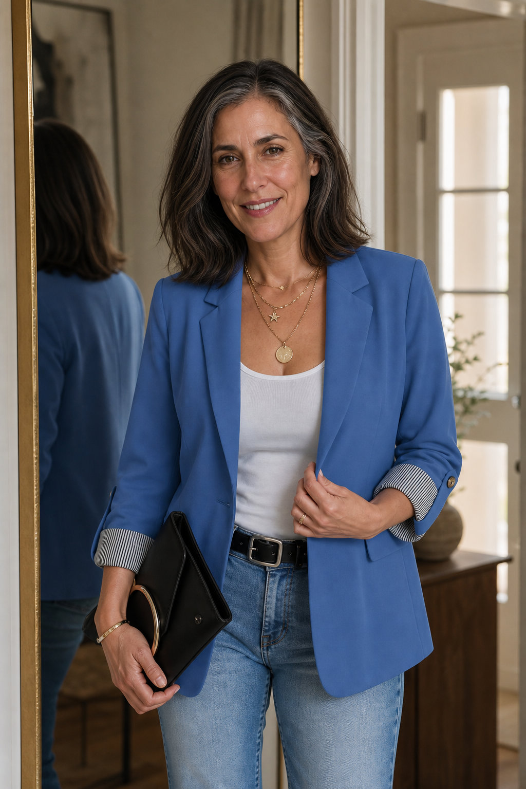 Women's tailored blazer - detail