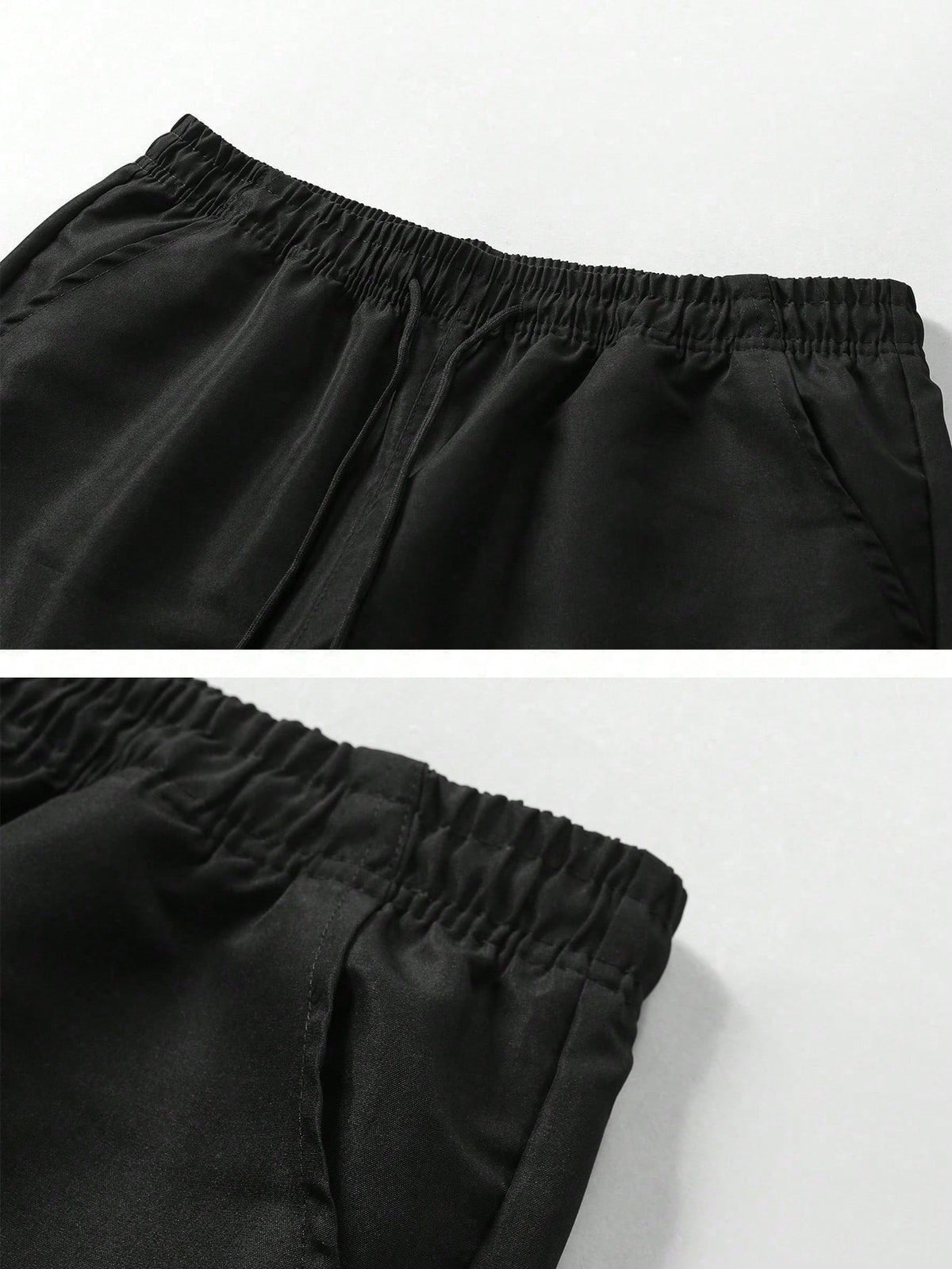 Cargo trousers for men with a drawcord waist, thigh flap pockets and elastic cuffs at the ankle - view 9