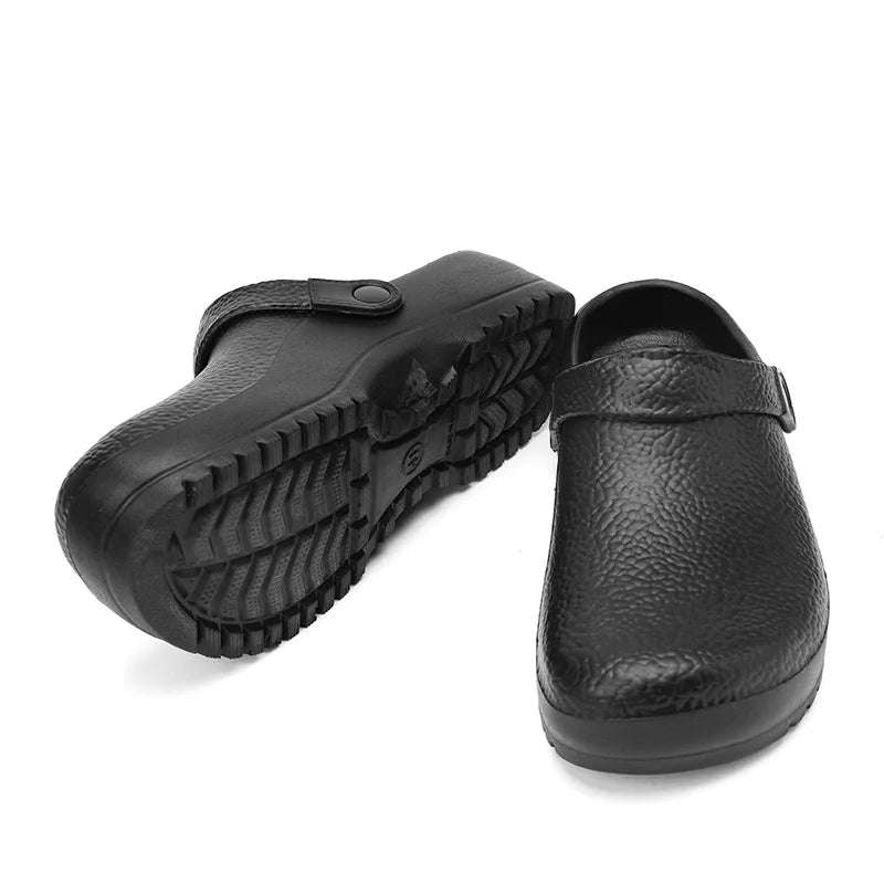Kitchen shoes in EVA with closed toe, pivoting heel strap and non-slip sole - view 6