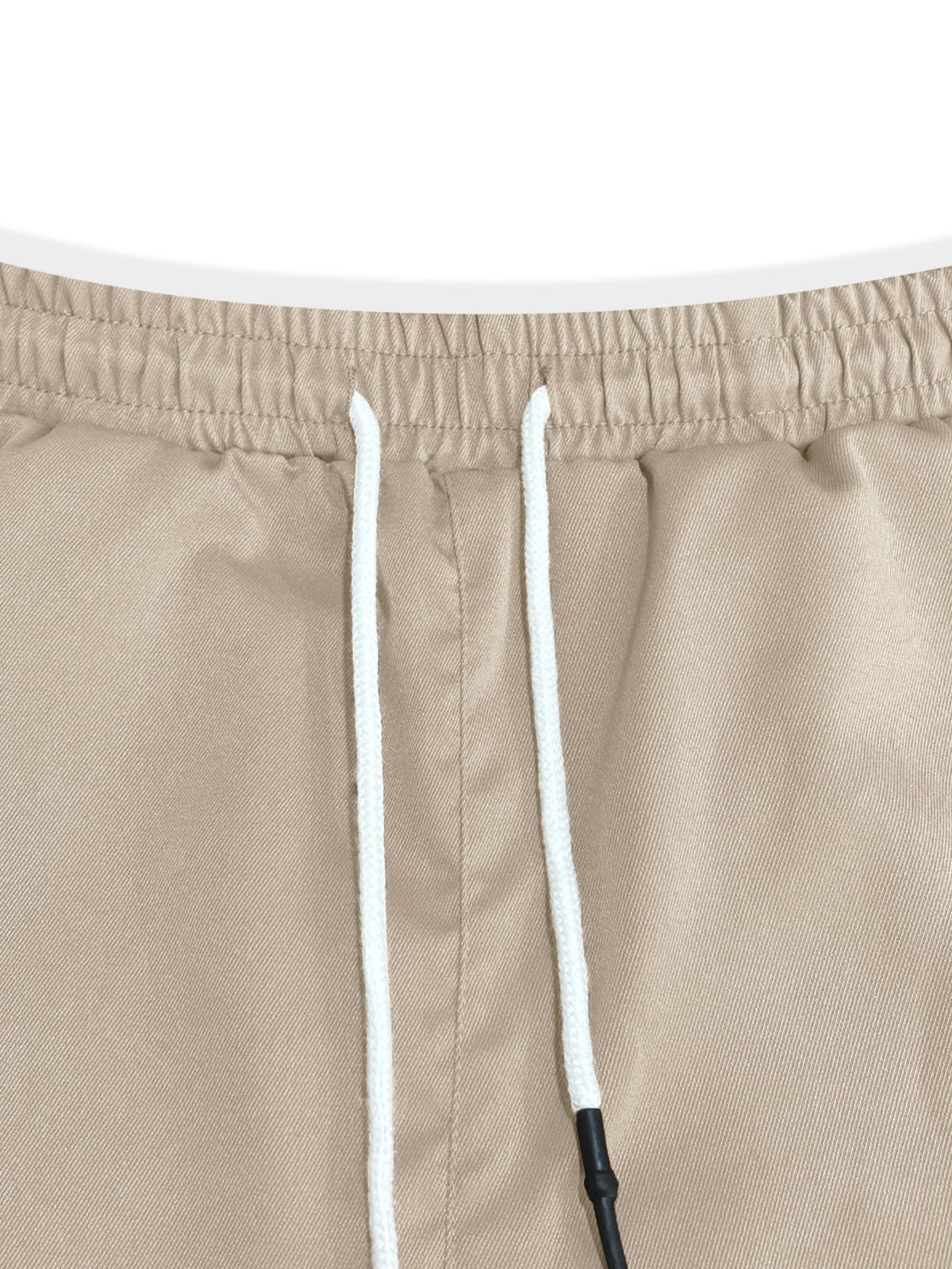 Relaxed cargo joggers for men with a drawcord waist, thigh flap pockets and cuffed ankles - view 15