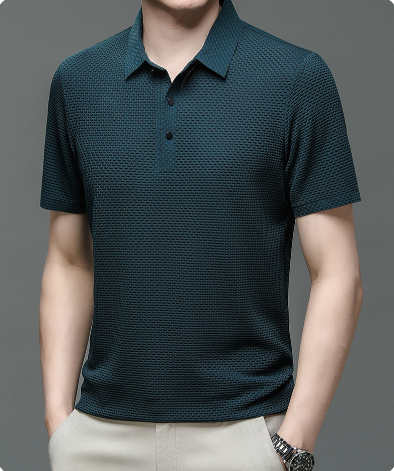 Men's summer polo shirt - SAINT DOR - view 10