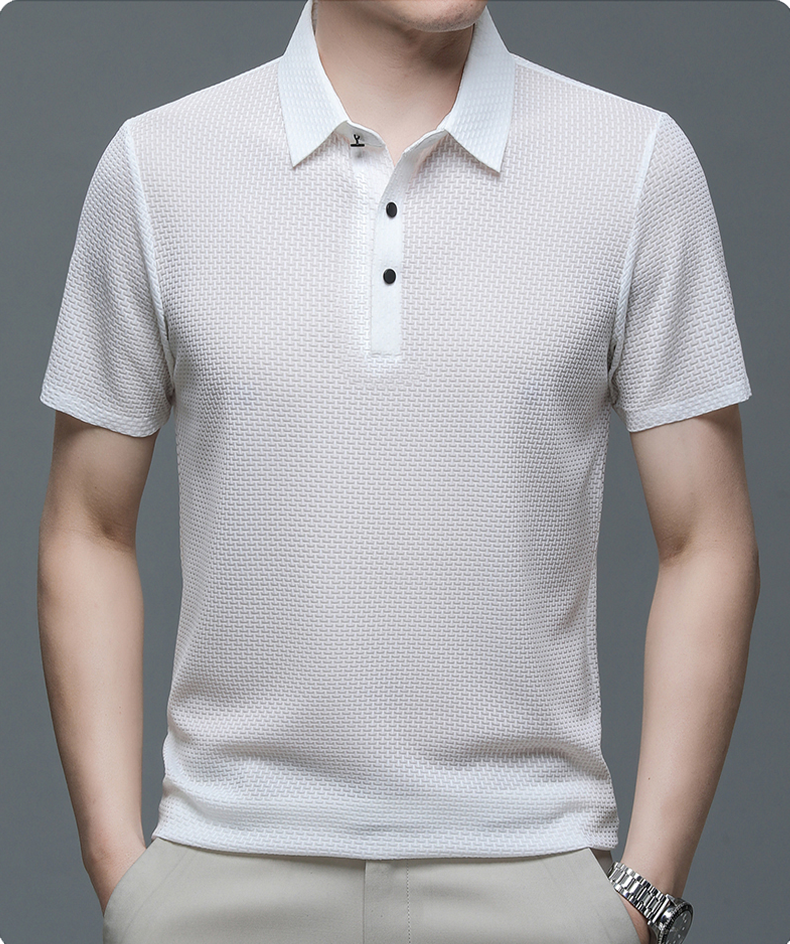 Men's summer polo shirt - SAINT DOR - view 14