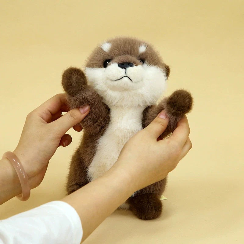 Otter soft toy with magnetic paws - view 5