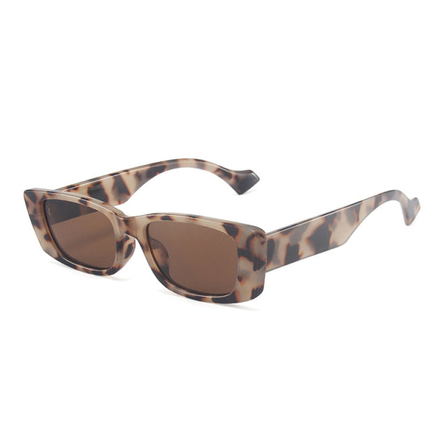 Women's Rectangular Sunglasses – UV400 Polycarbonate Sarah – full length view
