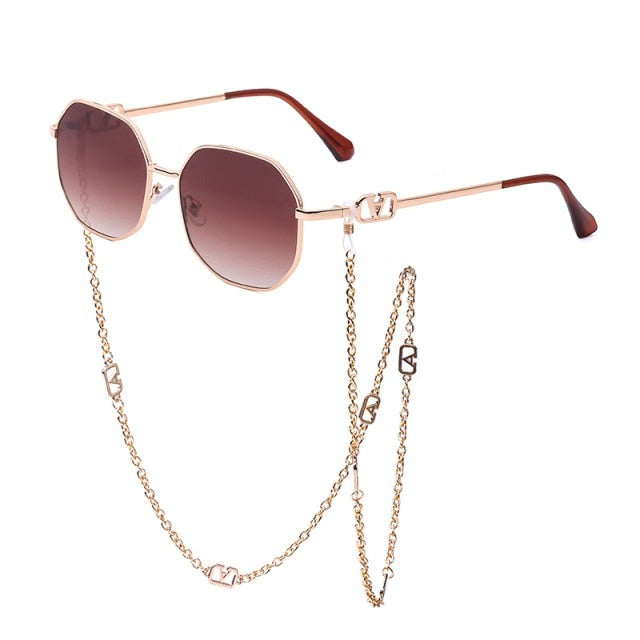 Women's Retro Sunglasses – UV400 Polycarbonate Leisure – alternative view