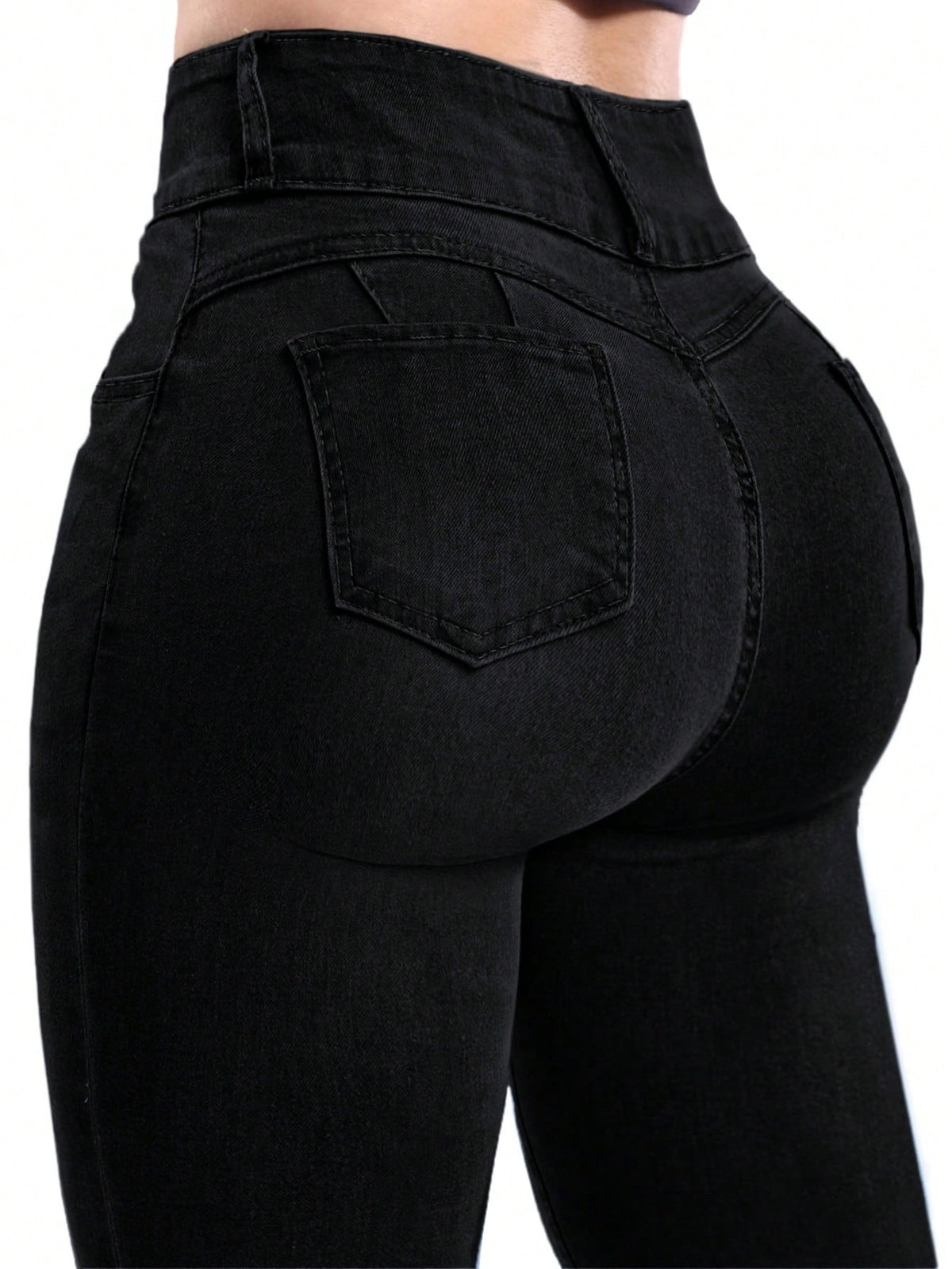 Push up jeans for women with a high waist and skinny leg - view 14
