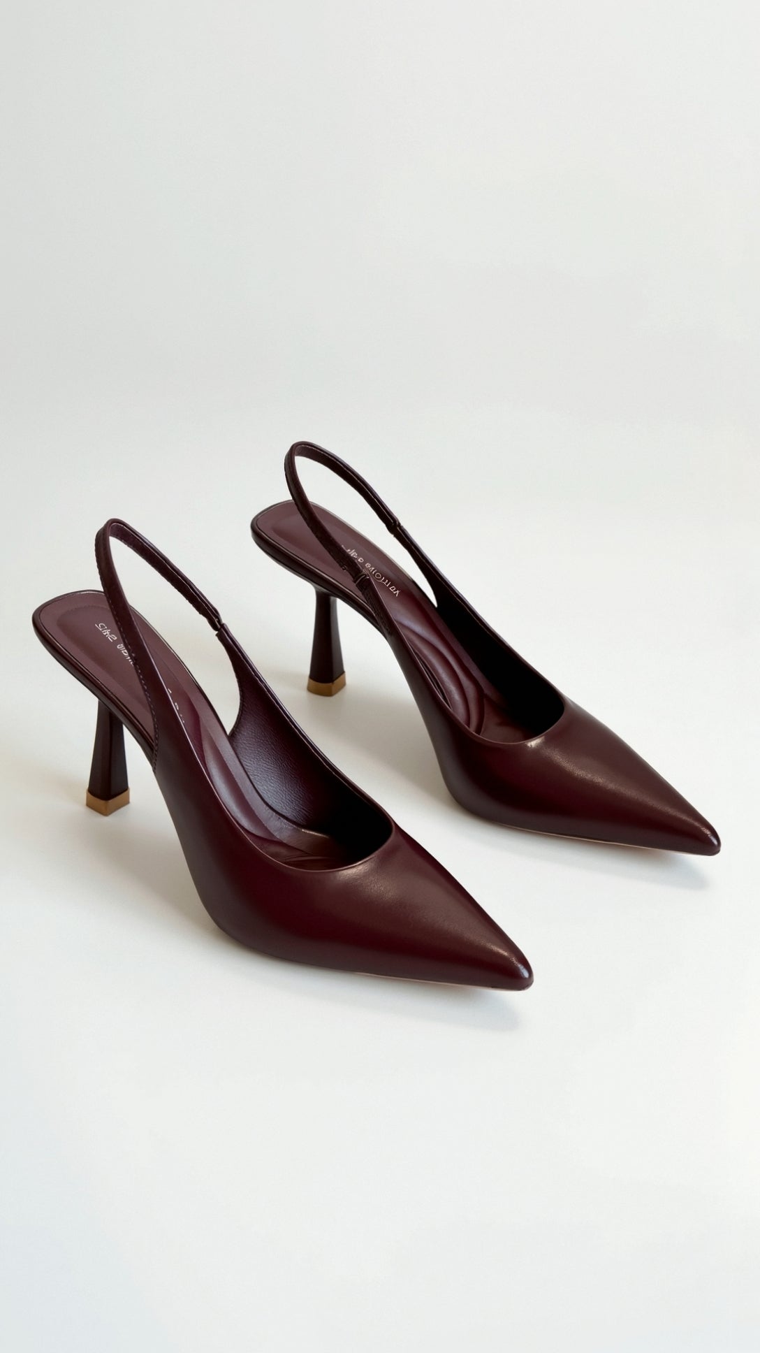 Women's Classic Slingback Court Shoes - product view | SAINT DOR