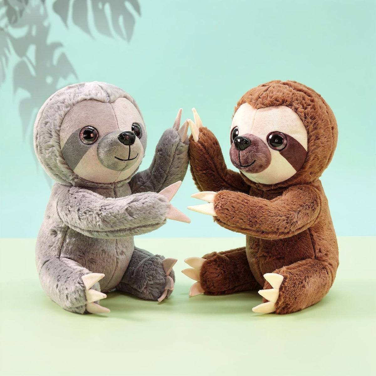 25 cm sloth soft toy with soft claws - view 3