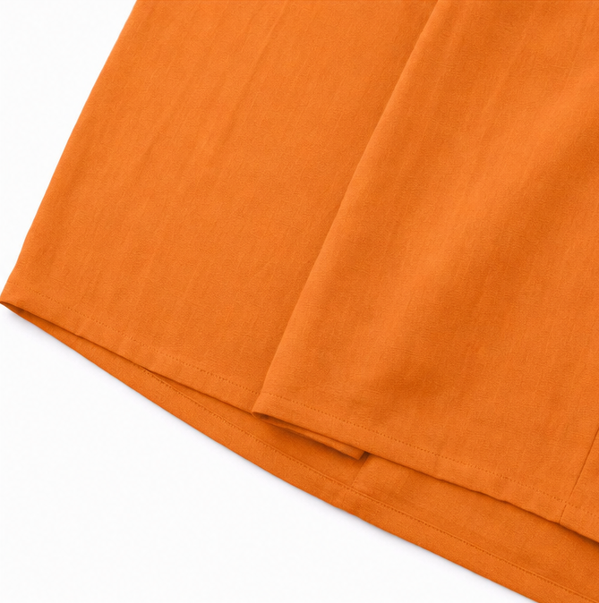 Women's wide leg V-neck jumpsuit - detail