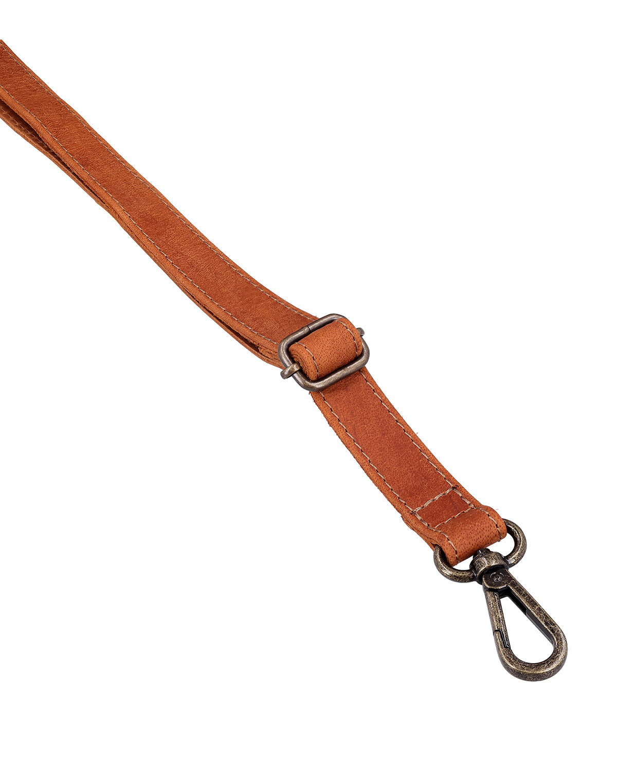 Women's brown leather tote bag with short handles and a detachable shoulder strap